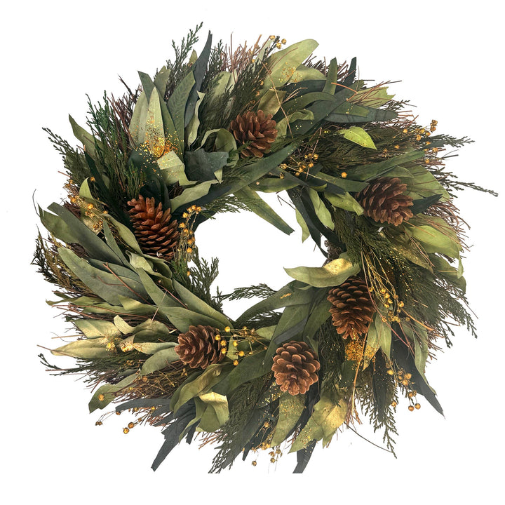Golden Forest Wreath