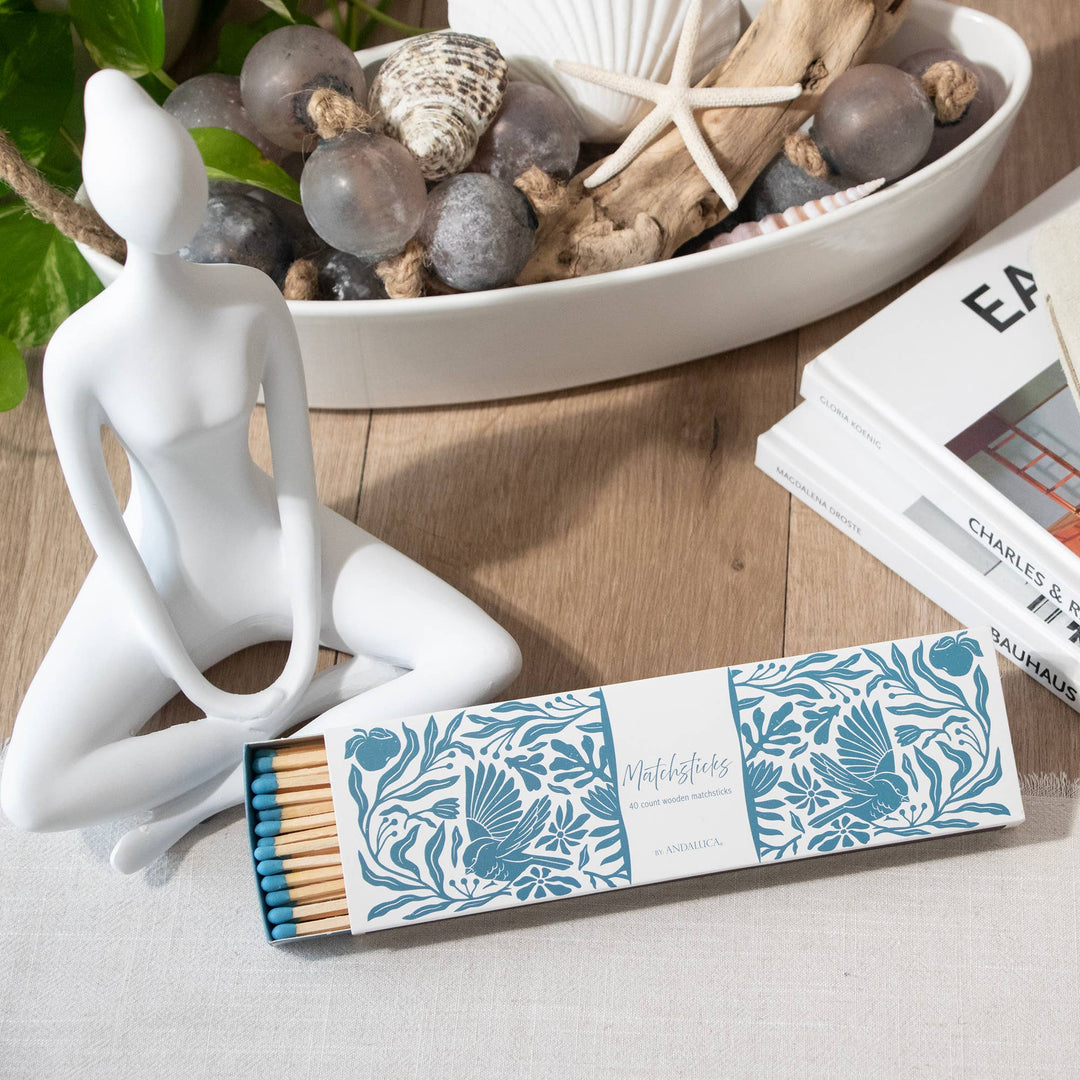 Decorative Box of Matches: Black