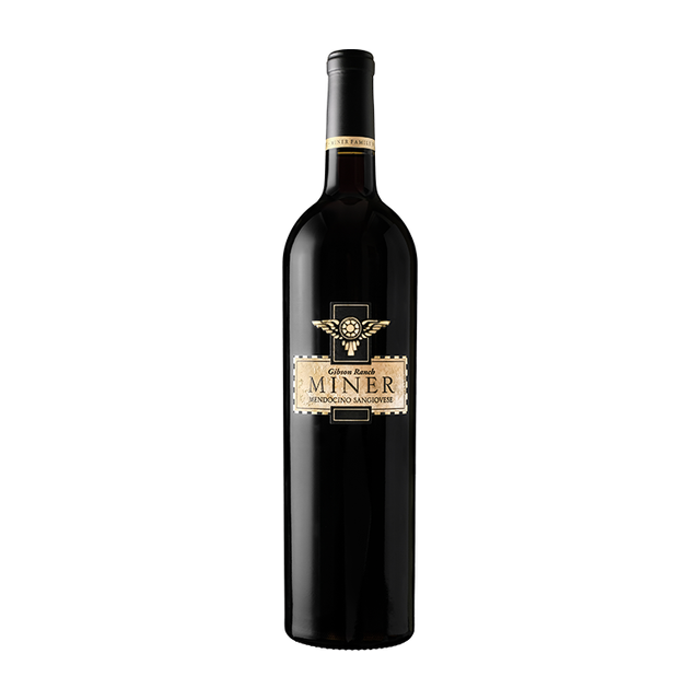 Miner Family Winery Gibson Ranch Mendocino Sangiovese bottle