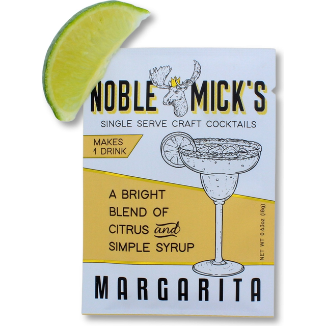 Noble Mick's Margarita single-serve craft cocktail mix