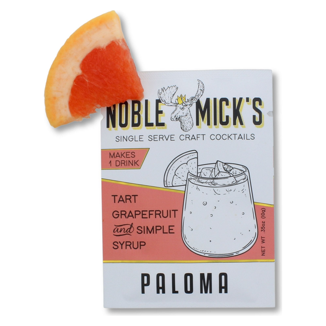 Noble Mick's Paloma single-serve craft cocktail mix