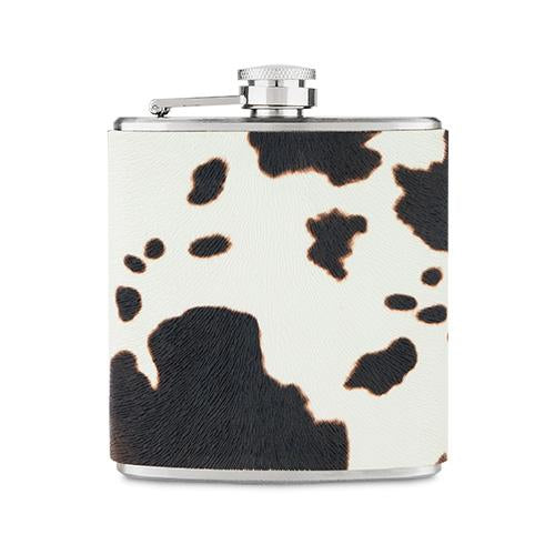 Cowhide flask