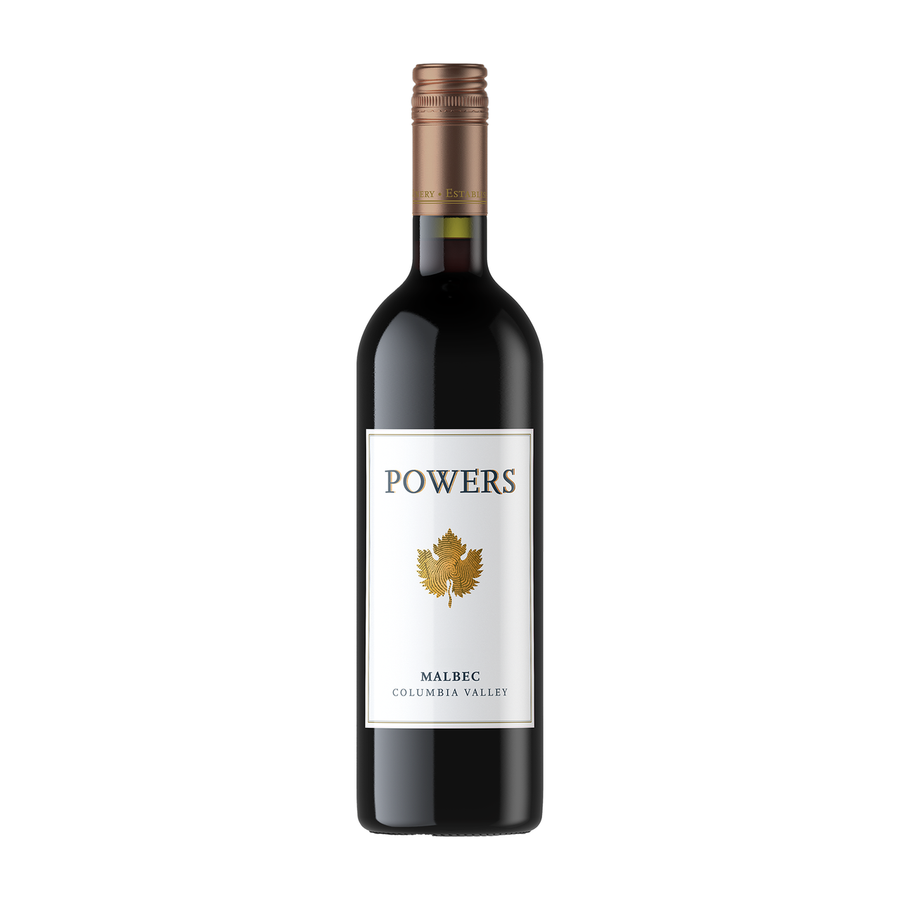 Powers Malbec Columbia Valley bottle
