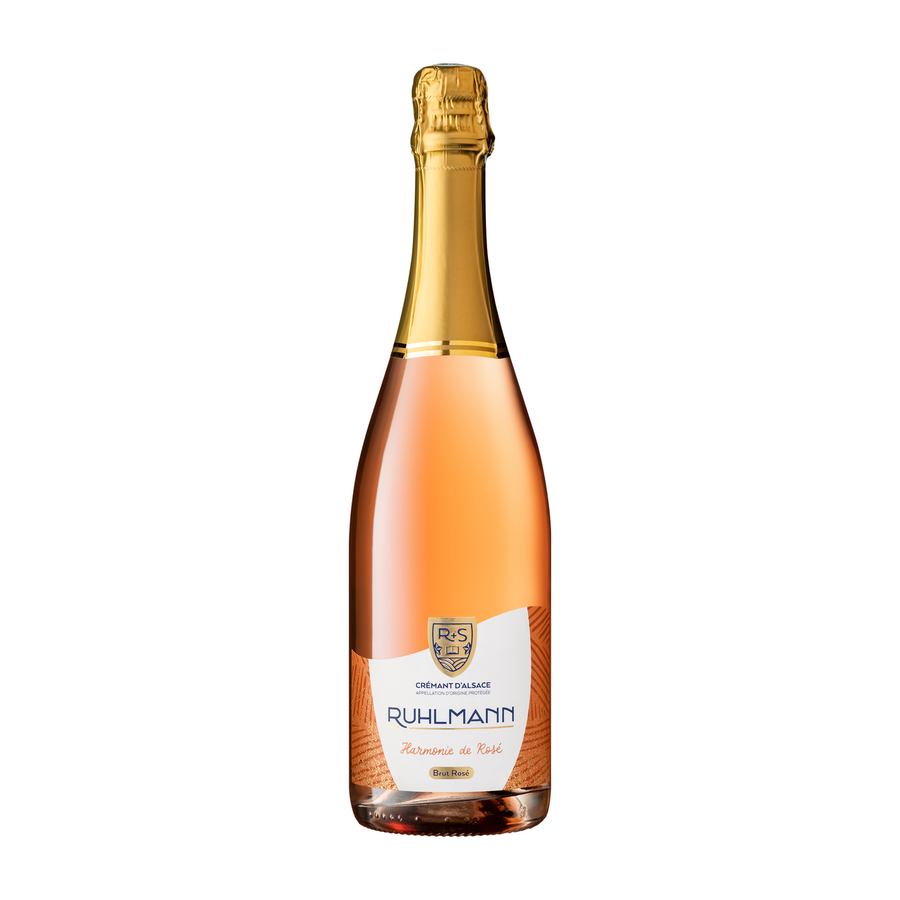 Ruhlmann Schutz Cremant d'Alsace Brut Rose Harmonie de Rose bottle