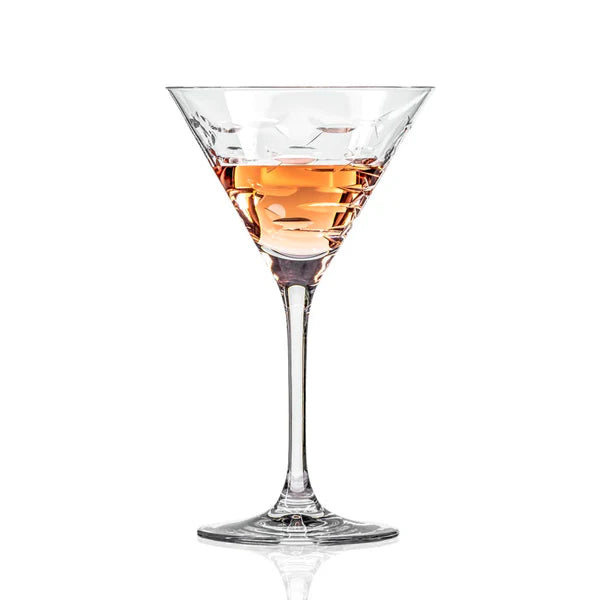School of Fish Martini Cocktail Glass 10oz