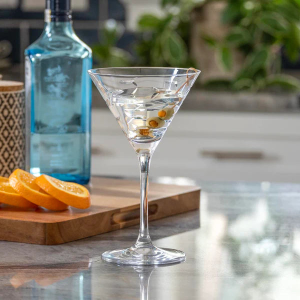 School of Fish Martini Cocktail Glass 10oz