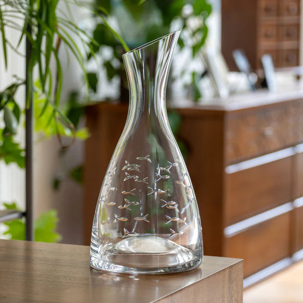School of Fish 37.25oz Wine Carafe
