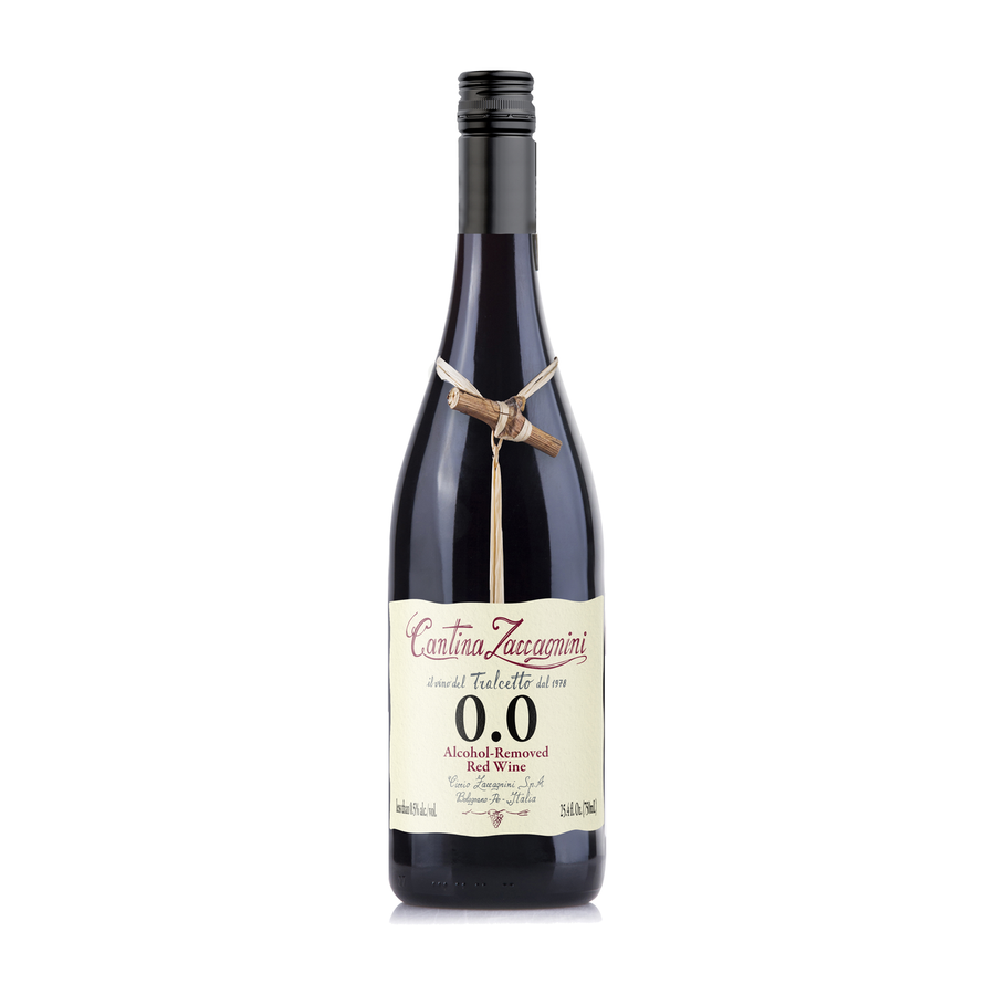 Cantina Zaccagnini 0.0 Alcohol-Removed Red Wine bottle